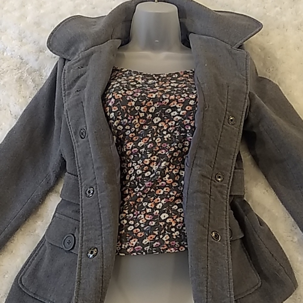 Grey Medium Weight Jacket - image 2